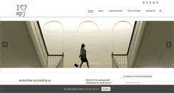 Desktop Screenshot of apiesjuntillas.com